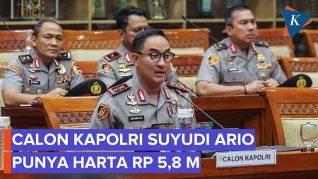 Daftar Kekayaan Komjen Suyudi Calon Kapolri