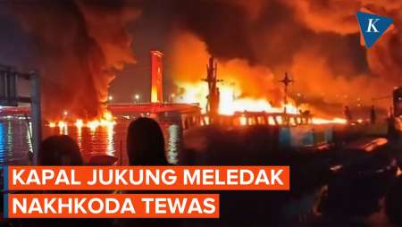 Kapal Jukung Meledak di Sungai Musi saat Akan Isi Bahan Bakar