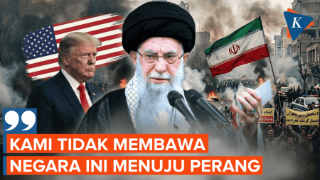 Iran-AS Memanas, Khamenei: Kami Tak Mau Bawa Negara Ini Menuju Perang