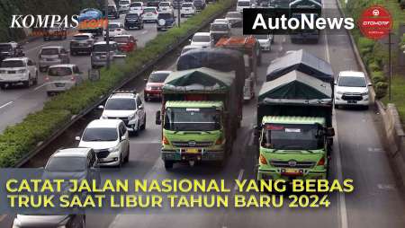 Daftar Jalan Nasional yang Bebas Truk Saat Libur Tahun Baru 2024