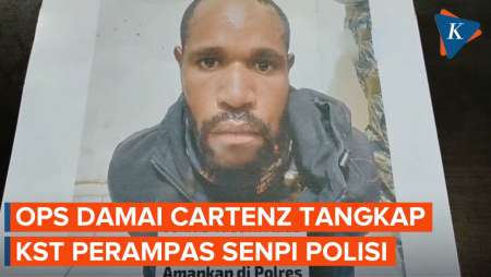 Polisi Tangkap Anggota KST yang Rampas Senpi SS1-V1 di Ilaga Papua