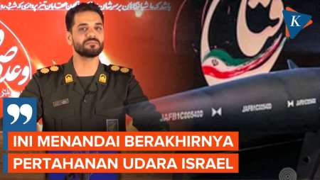 IRGC: Rudal Fattah-1 Jadi Awal Berakhirnya Pertahanan Udara Israel