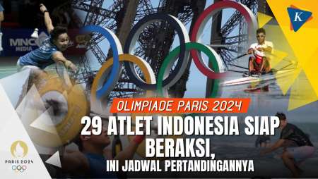 Jadwal Pertandingan Atlet Indonesia di Olimpiade Paris 2024