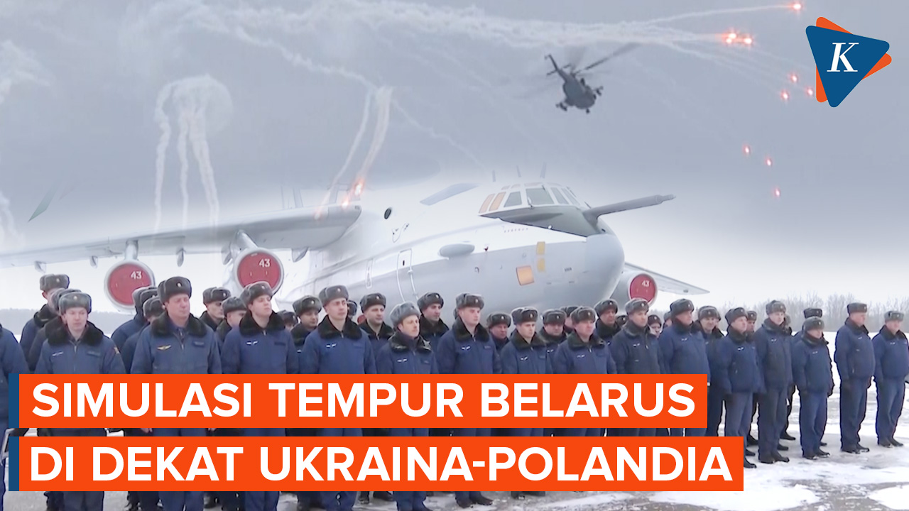 Pasukan Belarus Simulasi Perang di Perbatasan, Ada Apa?