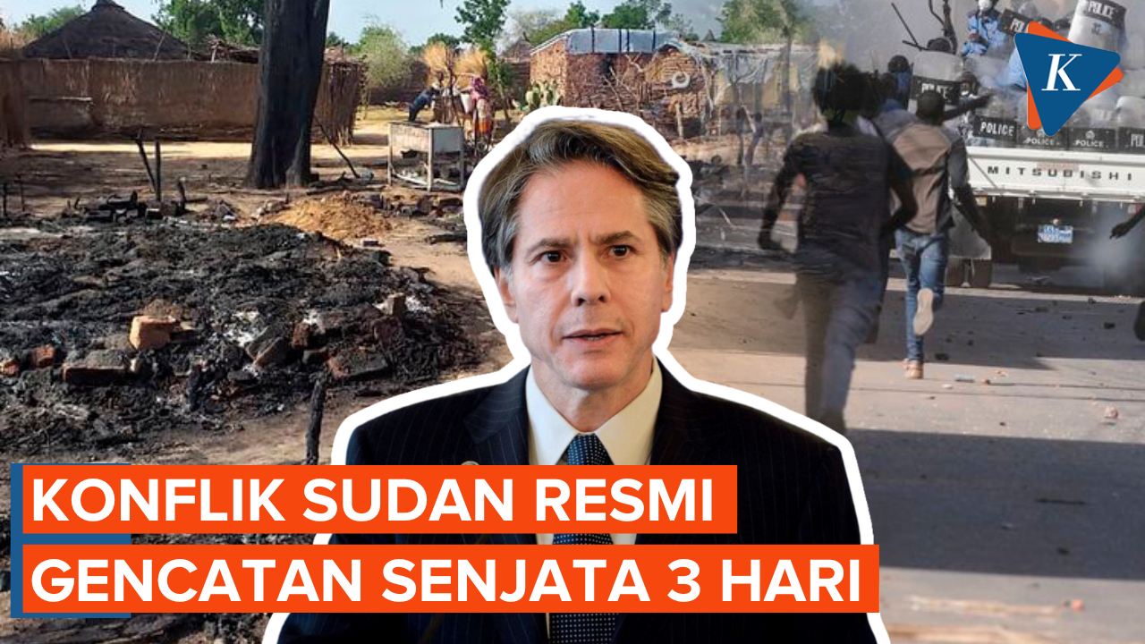 AS: Gencatan Senjata 72 Jam Resmi Dimulai di Sudan