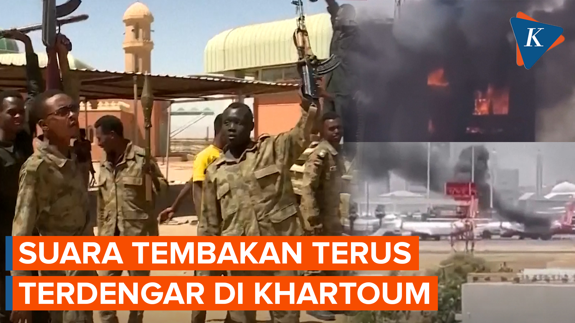 Kondisi Terkini Sudan, Makin mencekam Tembakan Senjata Terus-Menerus di Khartoum