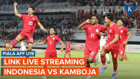 Jadwal Siaran Langsung Timnas U19 Indonesia Vs Kamboja di Piala AFF 2024