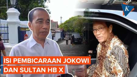 Ternyata Ini yang Dibicarakan Jokowi dengan Sultan Yogyakarta