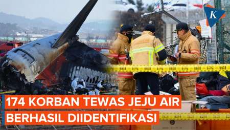 174 Korban Tewas Jeju Air Berhasil Diidentifikasi