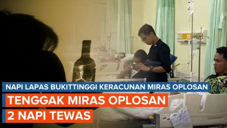 Miras Oplosan dari Bahan Parfum Tewaskan 2 Napi di Lapas Bukittinggi