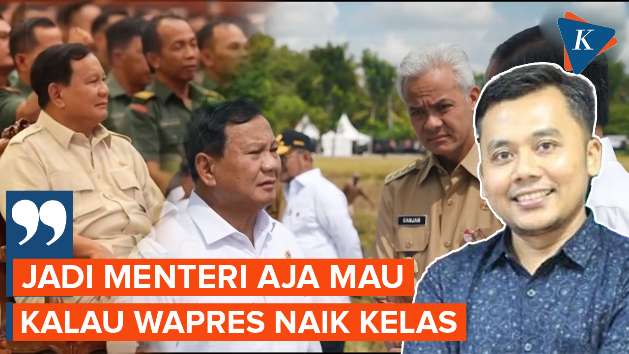 Usai Relakan Diri Jadi Menteri Jokowi, Prabowo Ikhlas Jadi Cawapres Ganjar?