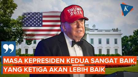 Trump Ingin Jadi Presiden Lagi! Klaim Masa Kepemimpinan Keduanya Berjalan Sangat Baik