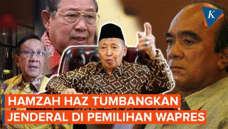 Kisah Hamzah Haz Tumbangkan Para Jenderal di Pemilihan Wapres 2001