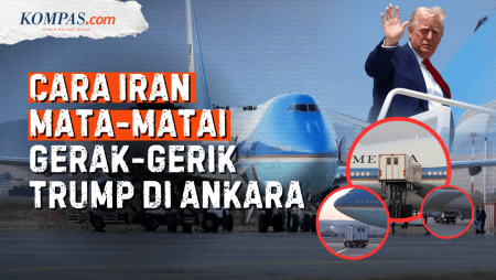 Siasat Iran Bikin Trump Tak Tenang di Luar AS: Lacak Tempat Tinggal hingga Targetkan Air Force One
