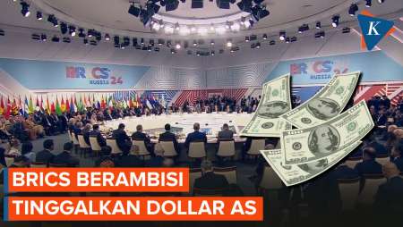 BRICS Tegaskan Ambisi Tinggalkan Dollar AS