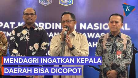 Perketat Pengawasan Pemda, Mendagri Ingatkan Kepala Daerah Bisa Diberhentikan