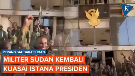 Militer Sudan Rebut Kembali Istana Presiden dari RSF Setelah Hampir Dua Tahun