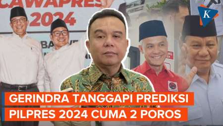 Elite PKB Bilang Kemungkinan Pilpres 2024 Bisa 2 Poros, Ini Kata Gerindra