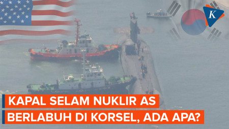 Korsel Didatangi Kapal Selam Nuklir AS usai Korut Uji Coba Rudal