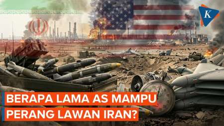 Seberapa Lama AS Bisa Perang Lawan Iran?