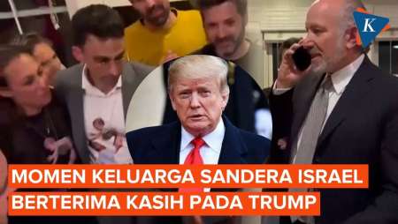 Momen Keluarga Sandera Israel Menelpon Trump: Terima Kasih Pak Presiden!