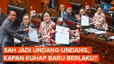 Baru Disahkan DPR, Kapan UU KUHAP Akan Berlaku?