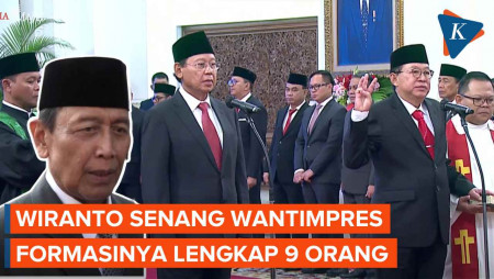 Formasi Dewan Pertimbangan Presiden Lengkap, Wiranto: Kami Kompak