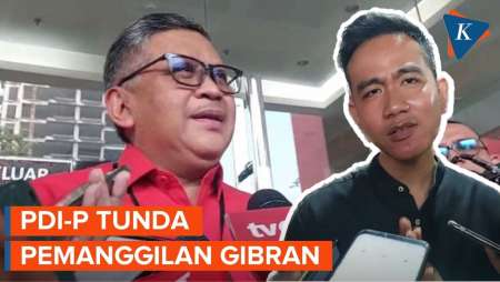 PDI-P Tunda Panggil Gibran karena Sibuk Deklarasi Cawapres Ganjar