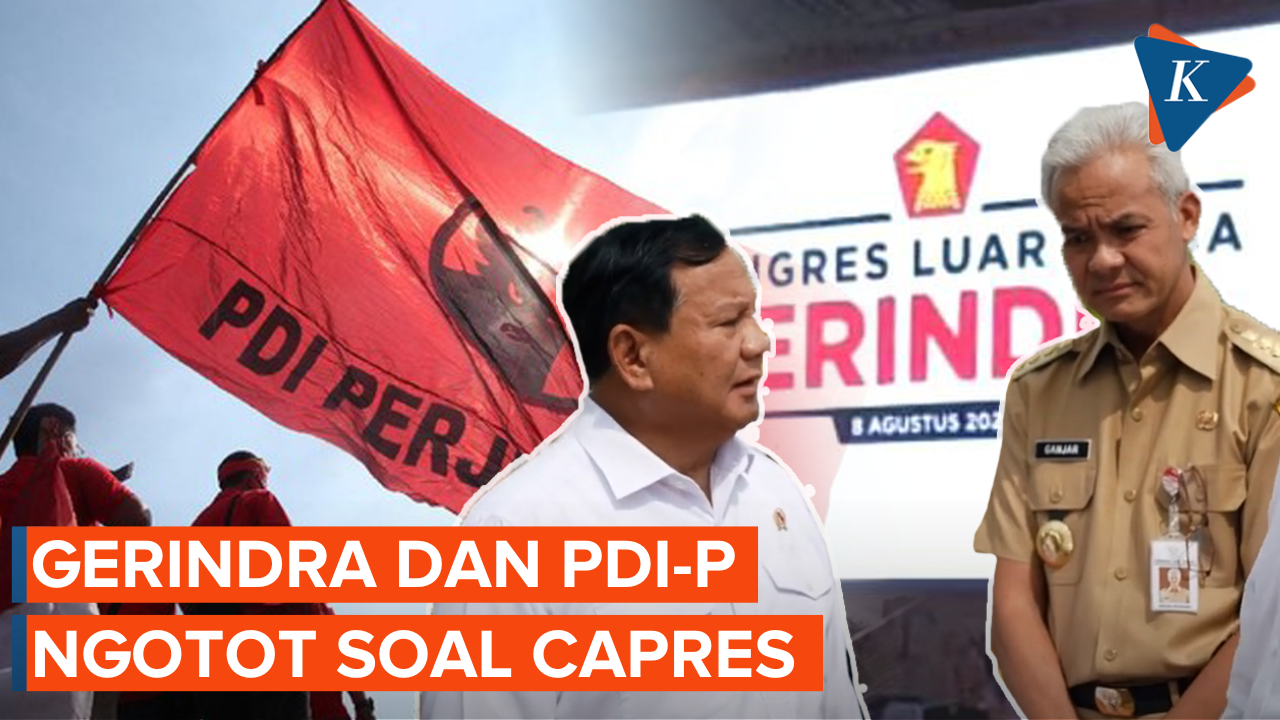 Wacana Duet Prabowo-Ganjar, Gerindra dan PDI-P Ngotot Kadernya Harus jadi Capres
