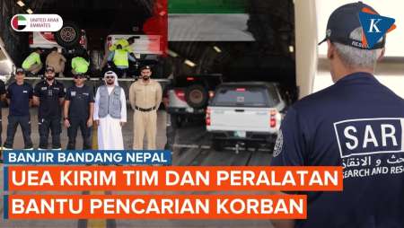 UEA Terjun Bantu Pencarian Korban Banjir Bandang Nepal, Kerahkan Tim Dan Alat