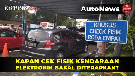 Kapan Cek Fisik Elektronik Saat Ganti Pelat Nomor Mulai Diterapkan?