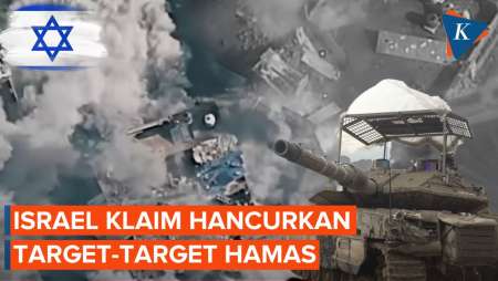 Detik-detik Israel Kembali Hancurkan Tempat-tempat Hamas di Jalur Gaza, Gedung dan Terowongan