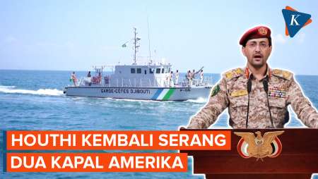 Houthi Klaim Serang Dua Kapal Amerika Menggunakan Rudal