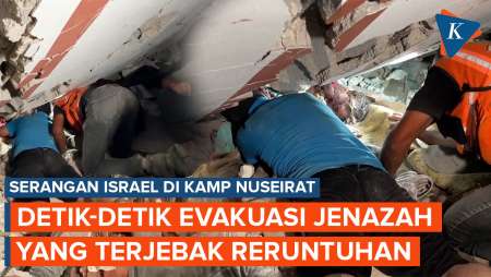 Israel Serang Kamp Pengungsi Nuseirat, 7 Orang Jadi Korban