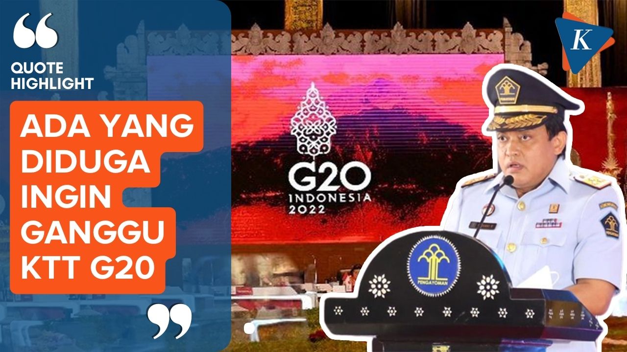 Ada Orang Asing yang Diduga Ingin Ganggu KTT G20 Bali