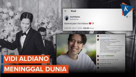 Penyanyi Vidi Aldiano Meninggal Dunia