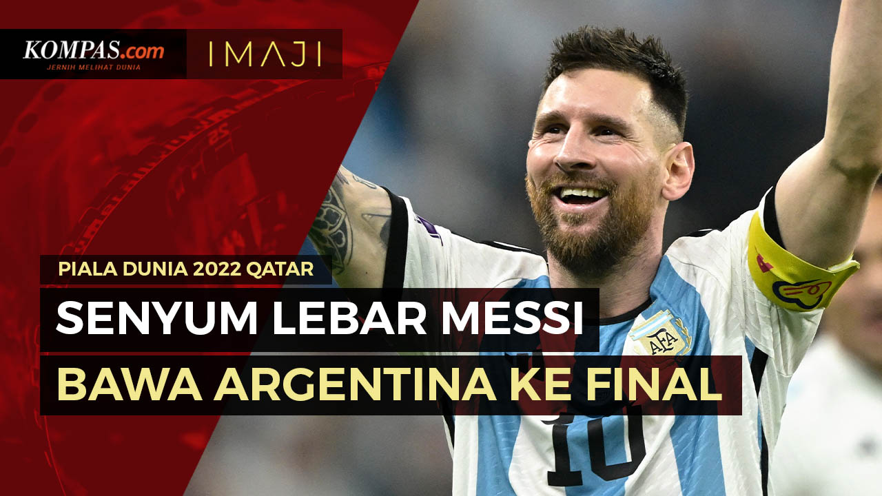 Senyum Lebar Lionel Messi Usai Argentina Lolos ke Final Piala Dunia 2022