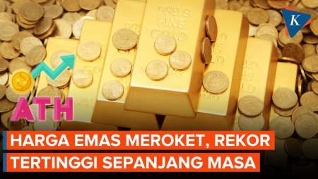 Harga Emas Dunia Sentuh Rekor Tertinggi Sepanjang Masa, Apa Pemicunya?
