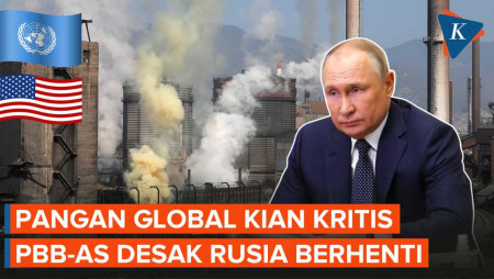 Krisis Pangan Mengancam, PBB Desak Rusia Setop Serangan ke Lumbung Ukraina