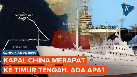 China Kerahkan Kapal Ke Timur Tengah Saat AS Siap-siap Serang Iran
