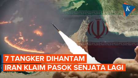 Dihantam Iran! 7 Tanker Terbakar, Selat Hormuz di Ambang Krisis?
