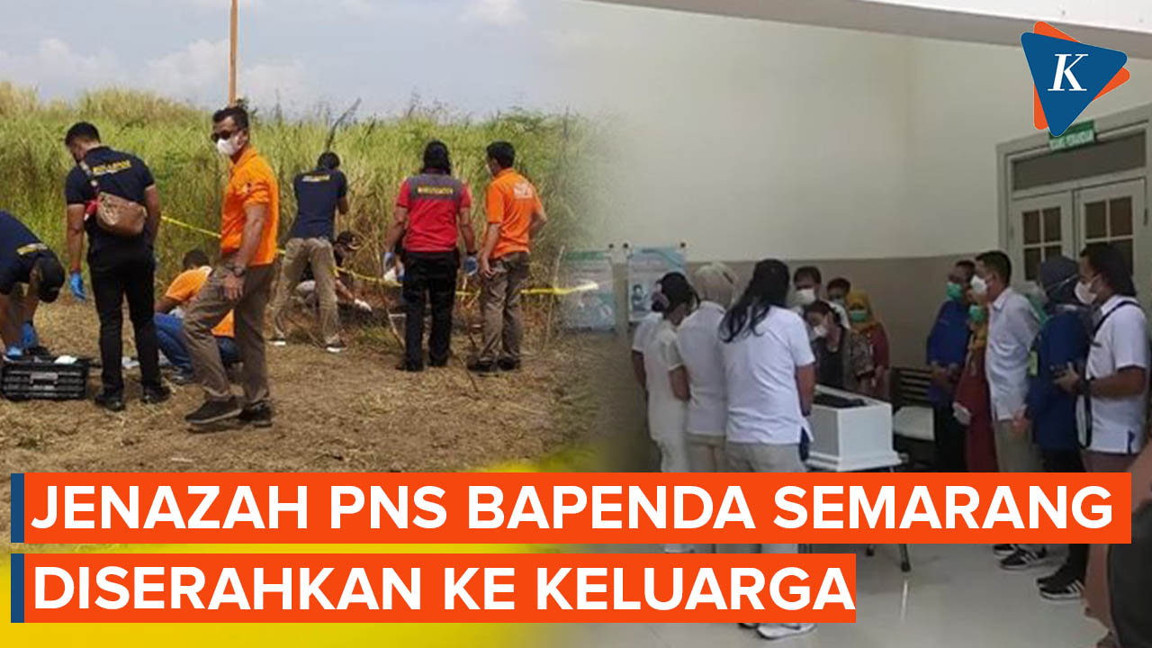 Jenazah PNS Bapenda Kota Semarang Iwan Boedi Prasetijo Diserahkan ke…