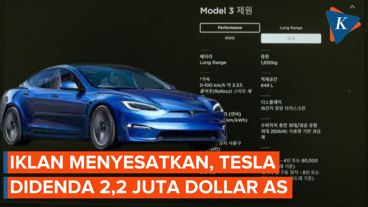 Tesla Didenda 2 Juta Dollar AS karena Iklan Menyesatkan