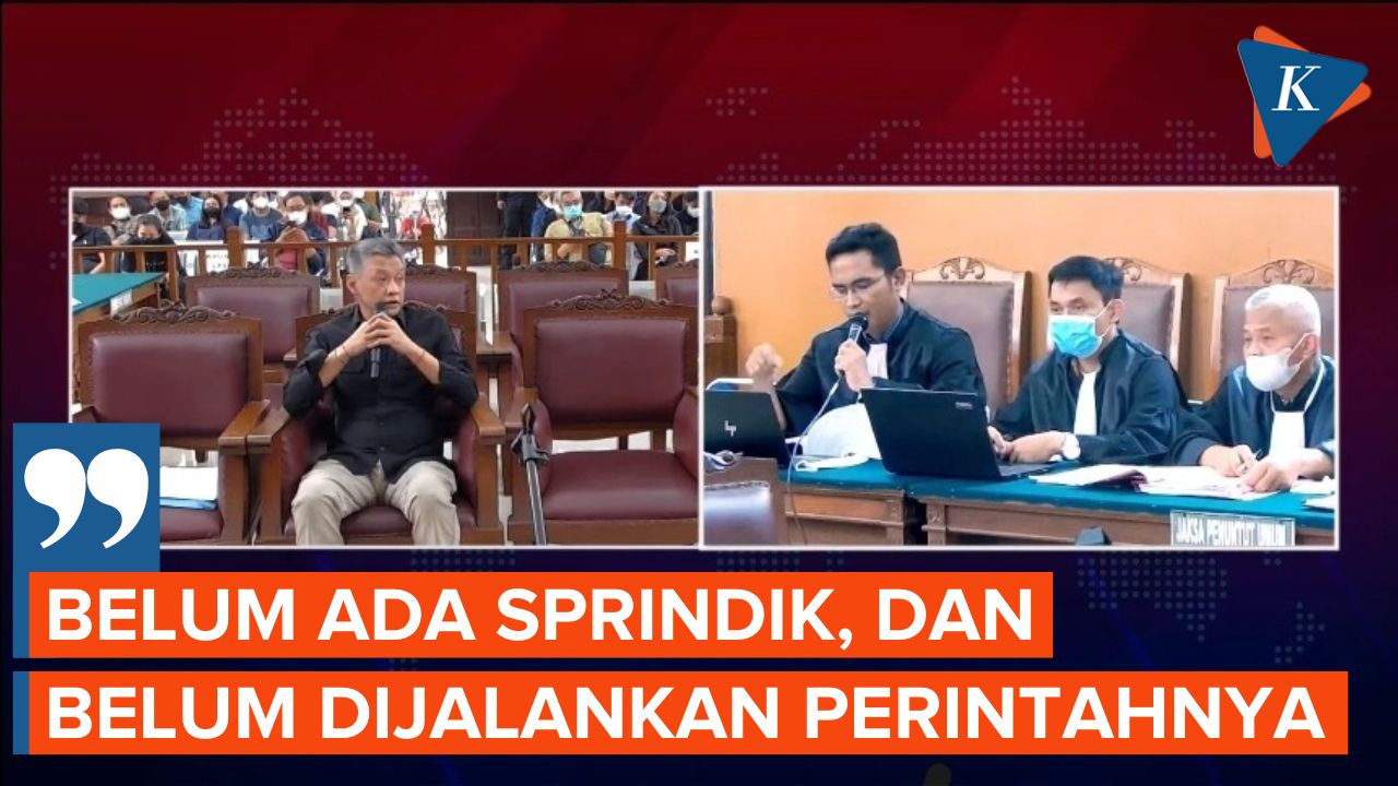 Semakin Panas, Hendra Kurniawan dan Jaksa Debat soal Sprindik pada 8 Juli 2022