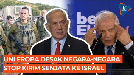 Petinggi Uni Eropa Desak Negara-negara Hentikan Pasokan Senjata ke Israel