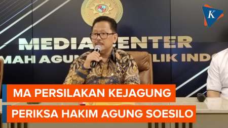 MA Persilakan Kejagung Periksa Hakim Agung Soesilo dalam Kasus Ronald Tannur