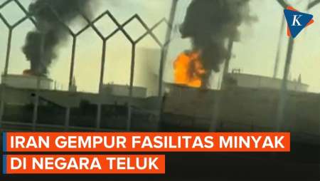 Gantian Iran Serang Kilang Minyak Di Negara Teluk