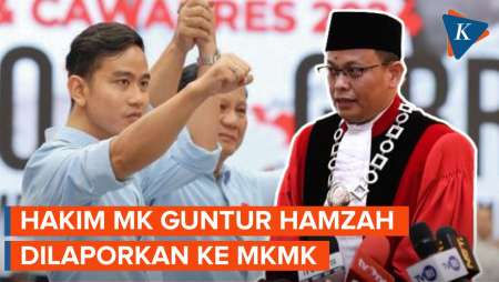 Diduga Ikut Loloskan Gibran Jadi Cawapres, Hakim MK Guntur Hamzah Dilaporkan