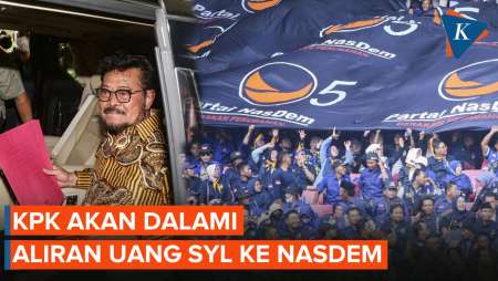 Syahrul Yasin Limpo Jadi Tersangka, KPK Dalami Aliran Uang ke Nasdem