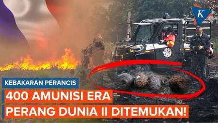 Tak Terduga! Amunisi Perang Dunia II Terungkap Gegara Kebakaran Perancis